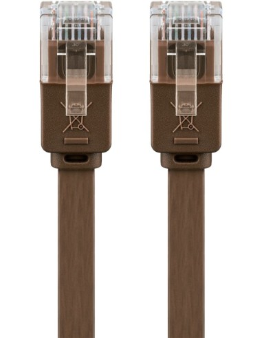 Goobay 95890 Cable De Red Marrón 1 M Cat6 U/utp...