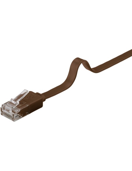 Goobay 95896 Cable De Red Marrón 3 M Cat6 U/utp (utp)