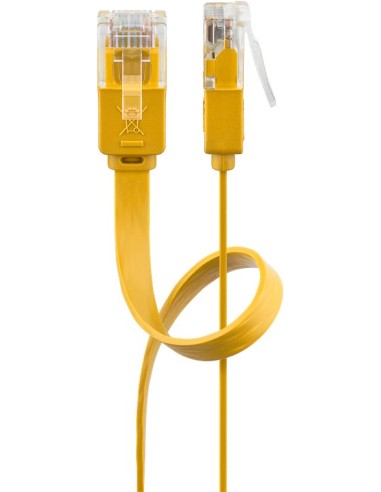 Goobay 96408 Cable De Red Amarillo 1,5 M Cat6...