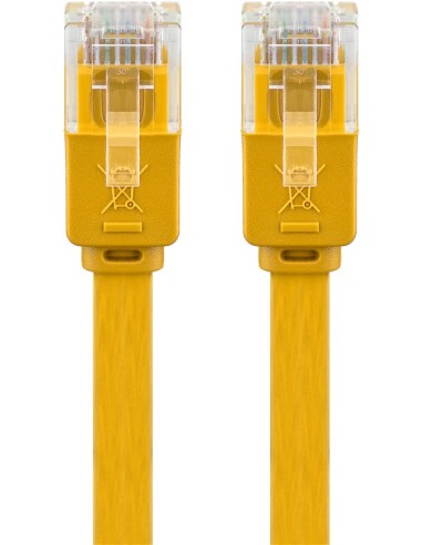 Goobay 96408 Cable De Red Amarillo 1,5 M Cat6...