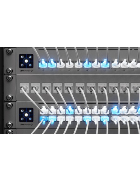 Ubiquiti Uacc-cable-patch-el-15m-w Cable De Red Translúcido, Blanco Cat6