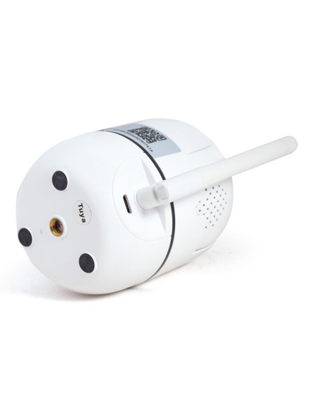 Cámara Wifi Gembird Tsl-cam-wrhd-02  Giratoria Inteligente, 1080p, Blanca