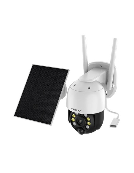 Foscam B4 B4 Wifi Cámara De Vigilancia Ip 2560 X 1440 Pixeles Solar